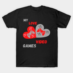 Valentine Video Games T-Shirt